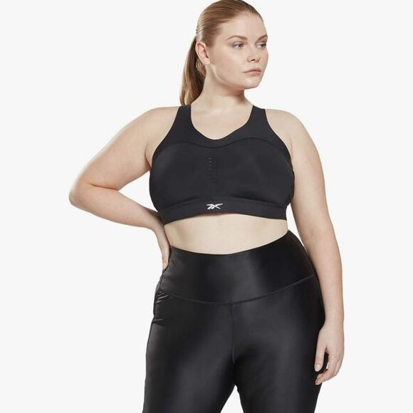 Reebok PureMove+ High‑Impact Sports Bra Black X2XEF 2XL Cups E‑F | NWT - Picture 7 of 10